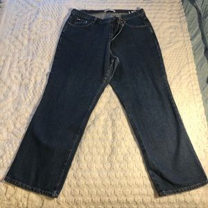 Tommy Hilfiger Woman Hi-Rise Flag Pkt Boyfriend jeans sz 18.  Loose fit.